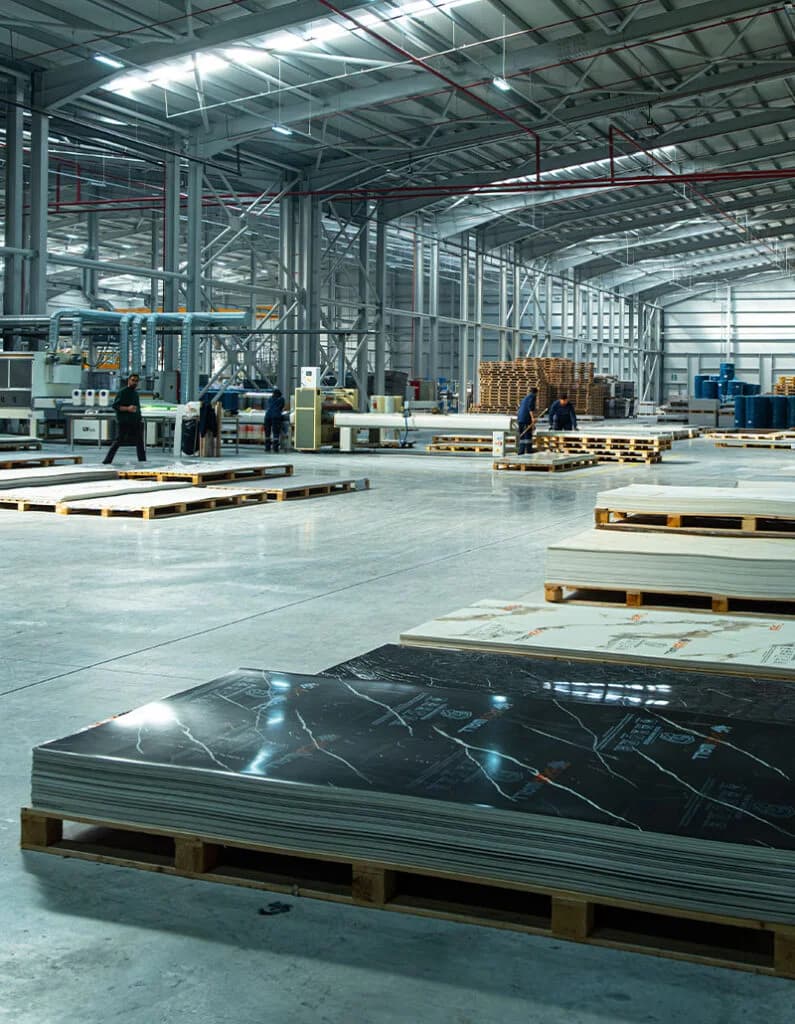 Porfloor manufacturing facility in Sakarya, Turkey